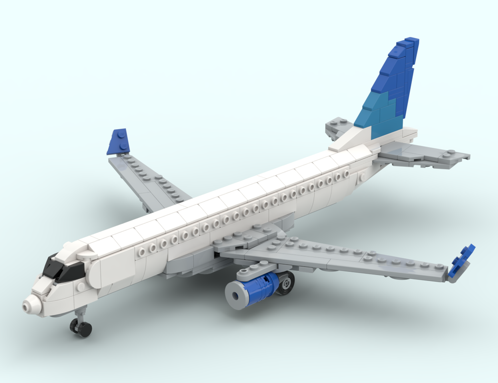 Lego Embraer E175-E1 - United Express Livery