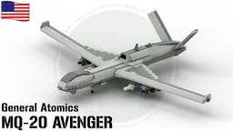 MQ-20 AVENGER | UAV Drone - 1:35 Scale