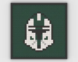 Commander Gree Lego Mosaic