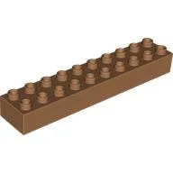 Duplo Brick 2 x 10 / Medium Nougat
