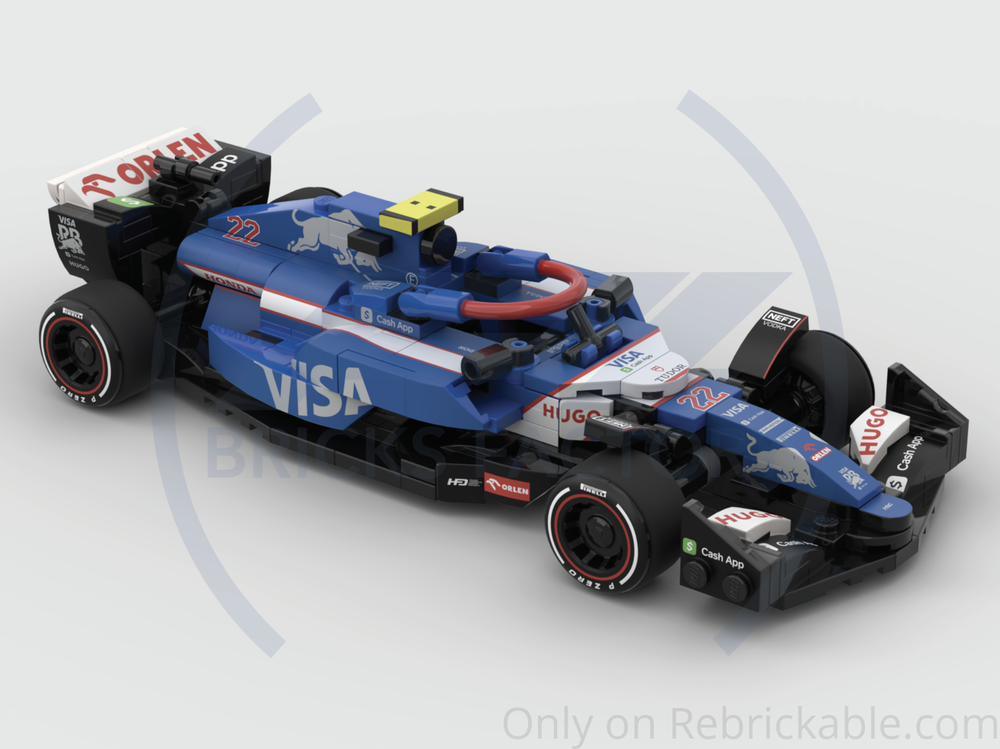 Lego F1 Visa Cash App RB VCARB 01