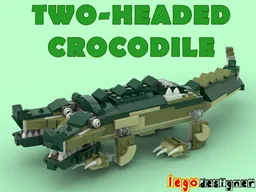 Two-headed Crocodile 31121