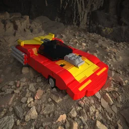 CBB06 Red Rocket G1-inspired Transformable Hot Rod