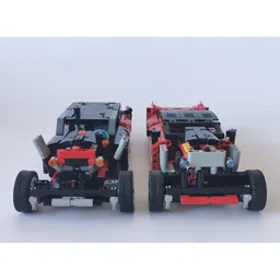 2in1 V6 Pullback Drag Car - 42106C model