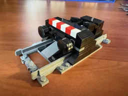 Train Buffer Stop With Spring