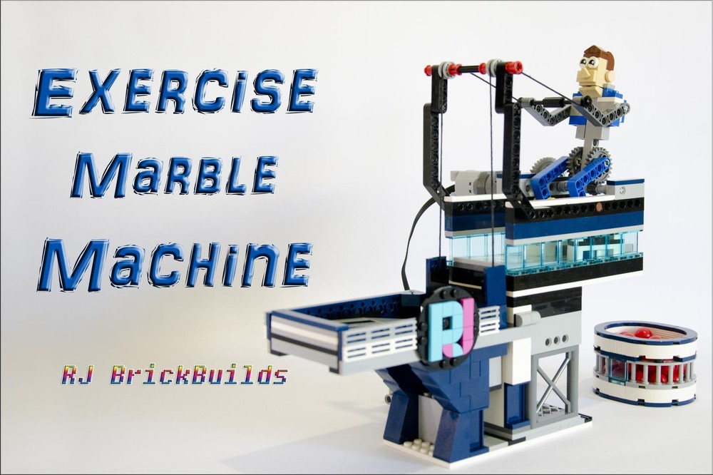 Lego Exercise Marble Machine