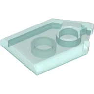 Tile Special 2 x 3 Pentagonal / Trans-Light Blue