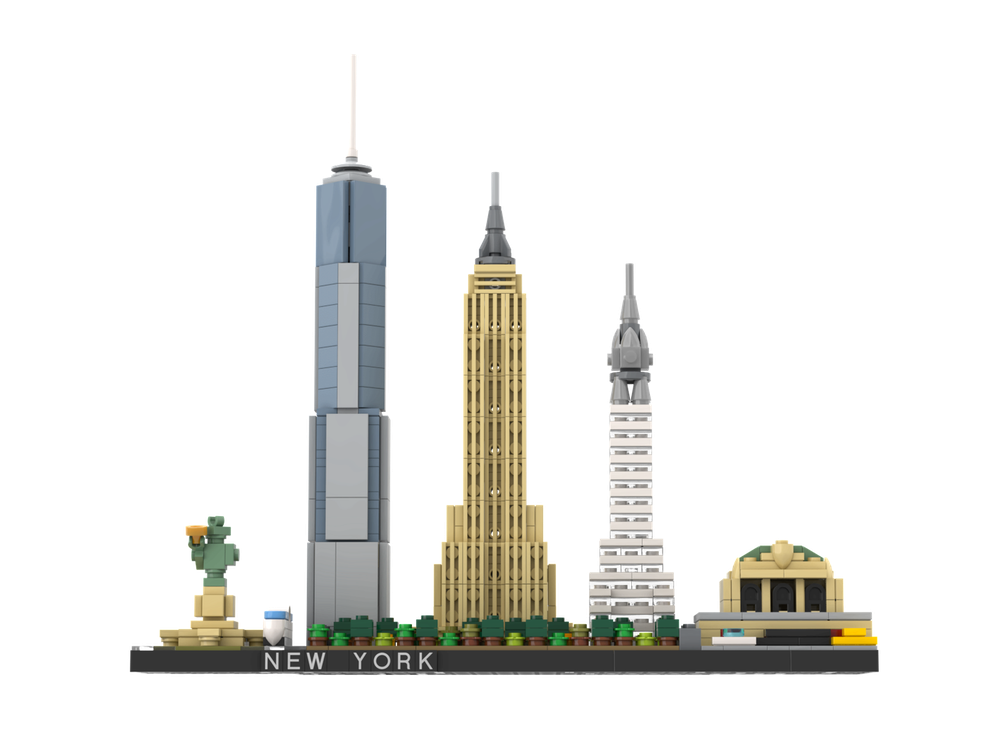 Lego Architecture : 21028 New York Upgrade Pack