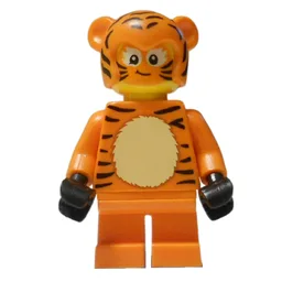 Kid in Tiger Costume