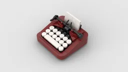 Mini typewriter