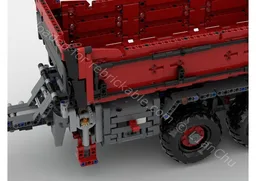 Claas Xerion Tipper Trailer Red