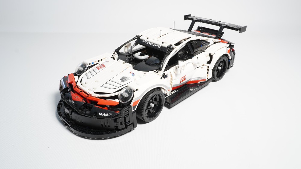 Lego Porsche 911 RSR 42096 MOD 1:10 Scale