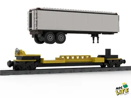 Wagon for trailor container