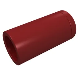 Technic Pin Connector Round [No Slot] / Dark Red