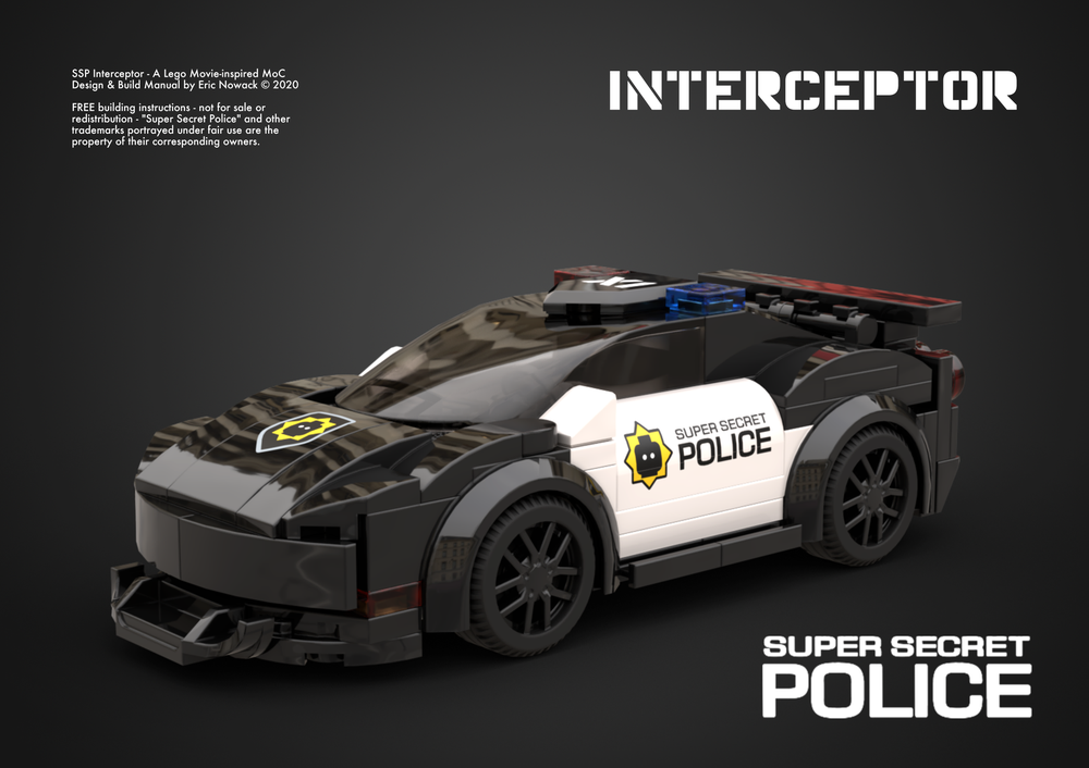 Lego Super Secret Police Interceptor