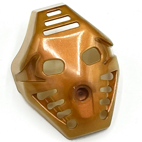 Lego Large Figure Mask Pakari / Two-tone Gold