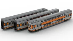 Train - Wagon - Rame VB2N -- SNCF -- MOC