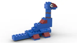 11016 Blue dinosaur