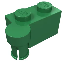 Hinge Brick 1 x 4 [Upper] / Green