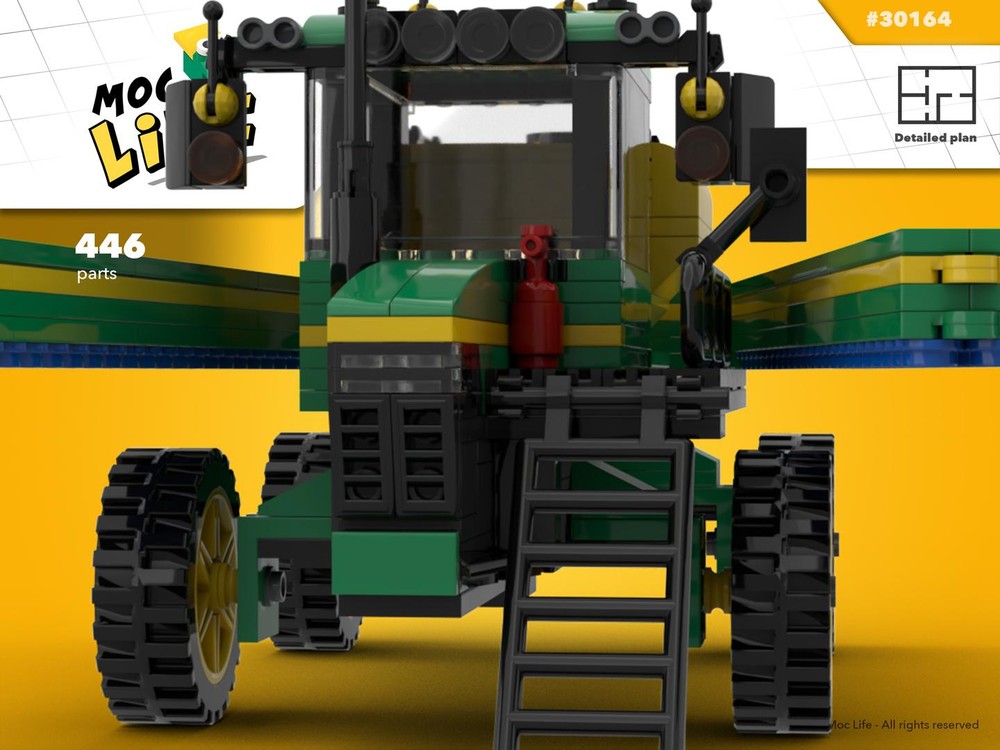 Lego John Deere sprayer