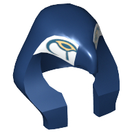 Lego Headdress Horus with Eye Print / Dark Blue