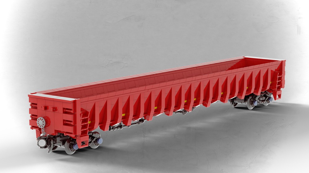 Lego National Steel Car LTD. 3,350 Cubic-Foot Mill Gondola Car (1:38)