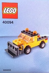 Monthly Mini Model Build Set - 2014 01 January, Snowplow polybag