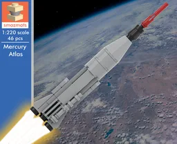 Mercury Atlas - Standalone rocket [1:220 scale]