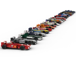 Evolution of Formula 1 Cars 2001-2023