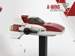 PiXEL-DANs A Wing UCS Mini-Scale 1:125