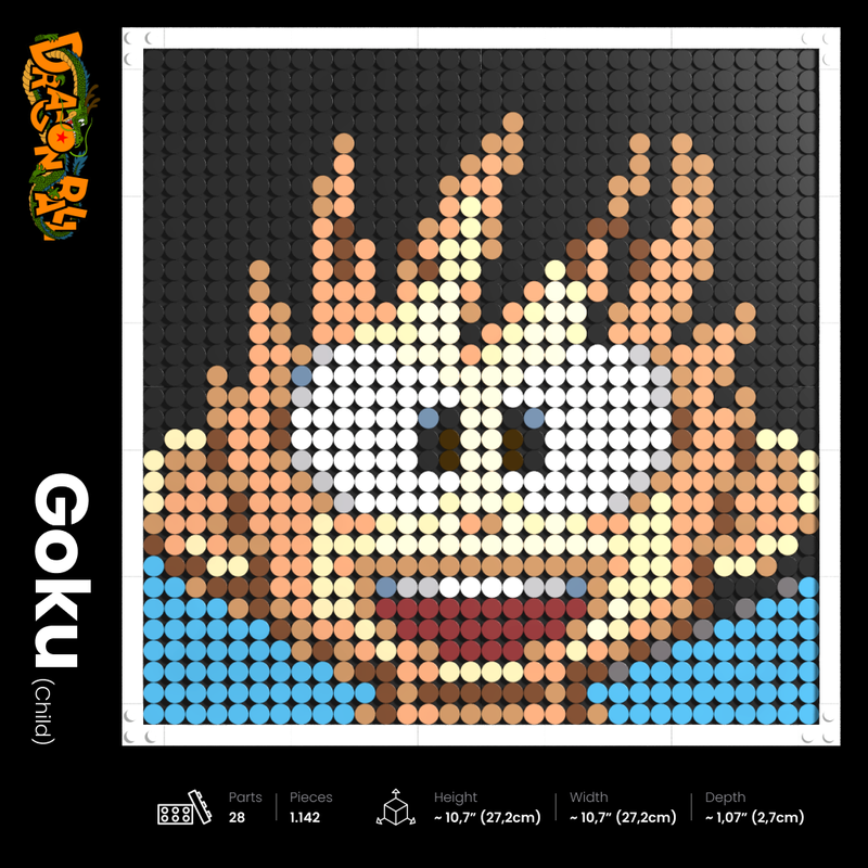Lego [LEGO Art] Dragon Ball // Goku (Child)