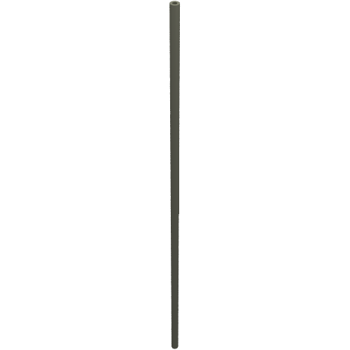Lego Hose Rigid 3mm D. 22L / 17.6cm / Dark Gray