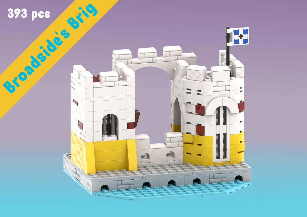 Lego Broadside's Brig (6259) Remake