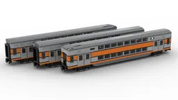 Train - Wagon - Rame VB2N -- SNCF -- MOC