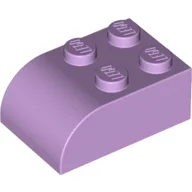 Brick Curved 2 x 3 / Lavender