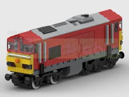 BR Class 66 Diesel Locomotive Train In Deutsche Bahn (DB) Livery