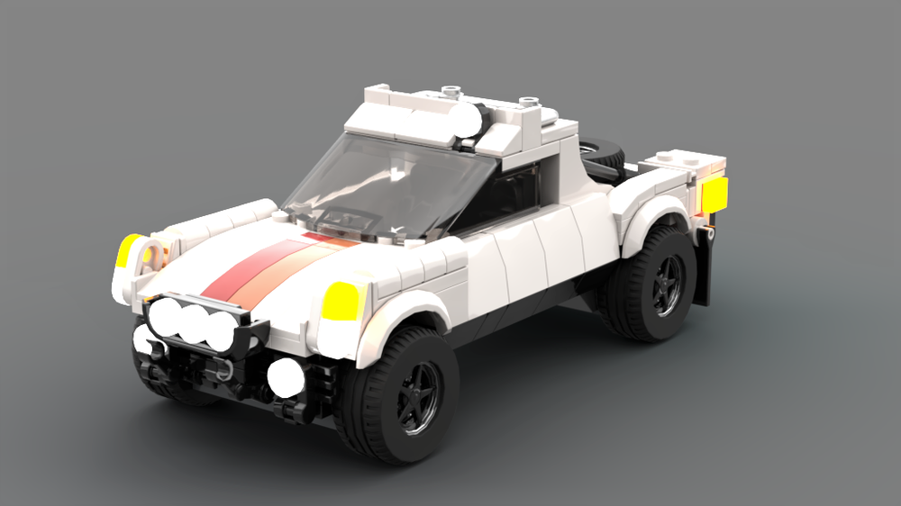 Lego 1969 Porsche 914 Hot Wheels rally edition