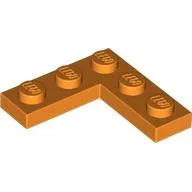 Plate 3 x 3 Corner / Orange