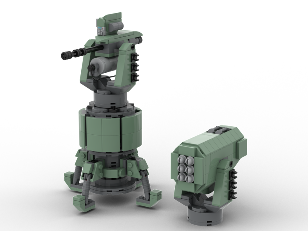 Lego Halo UNSC Anti-air turrets