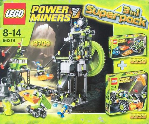 Lego Power Miners 3 in 1 Superpack