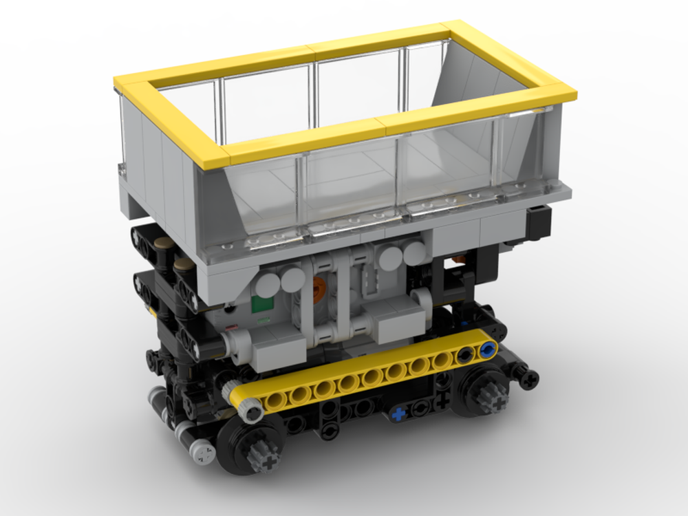 Lego Type 2 L motor train cart