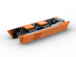 Subfloor mod for end car of 10233 Horizon Express