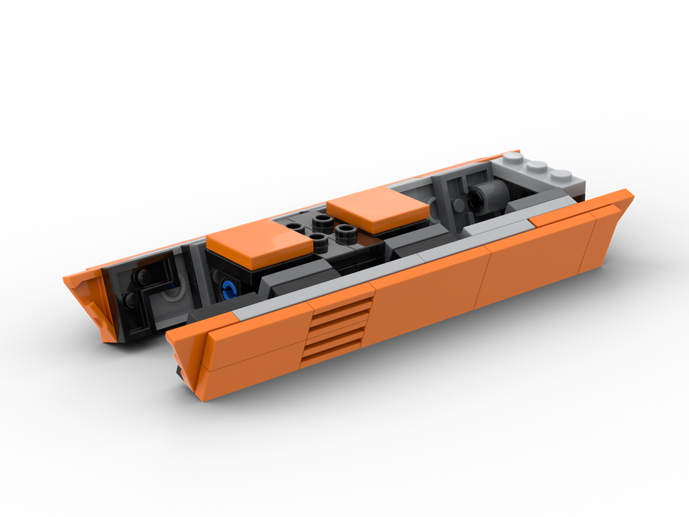 Lego Subfloor mod for end car of 10233 Horizon Express
