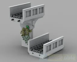 Modular Elevated Train Line