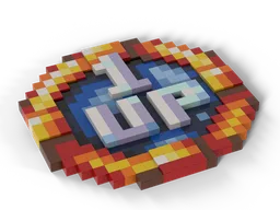 1UP item (Turrican II: The Final Fight Amiga 500 version)