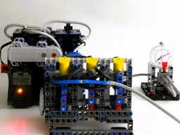 3-Cylinder Pneumatic Engine