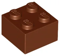 Brick 2 x 2 / Reddish Brown