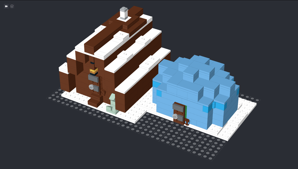 Lego The Snowy Village