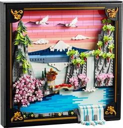 Japanese Cherry Blossom Landscape