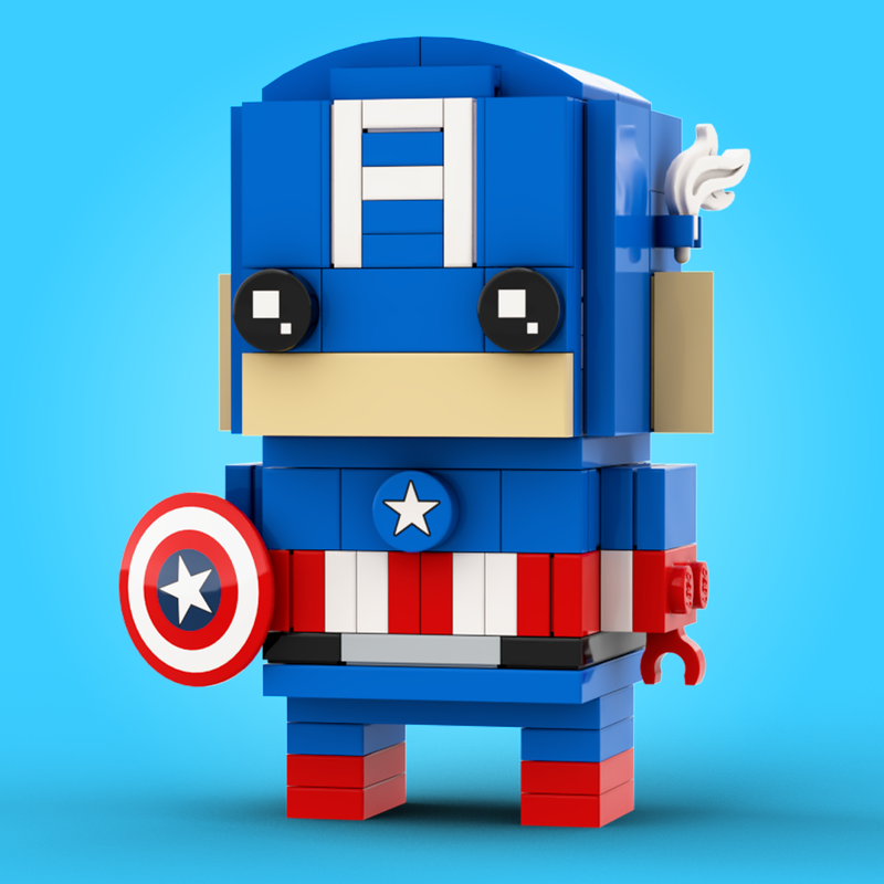 Lego Captain America (Classic) BrickHeadz